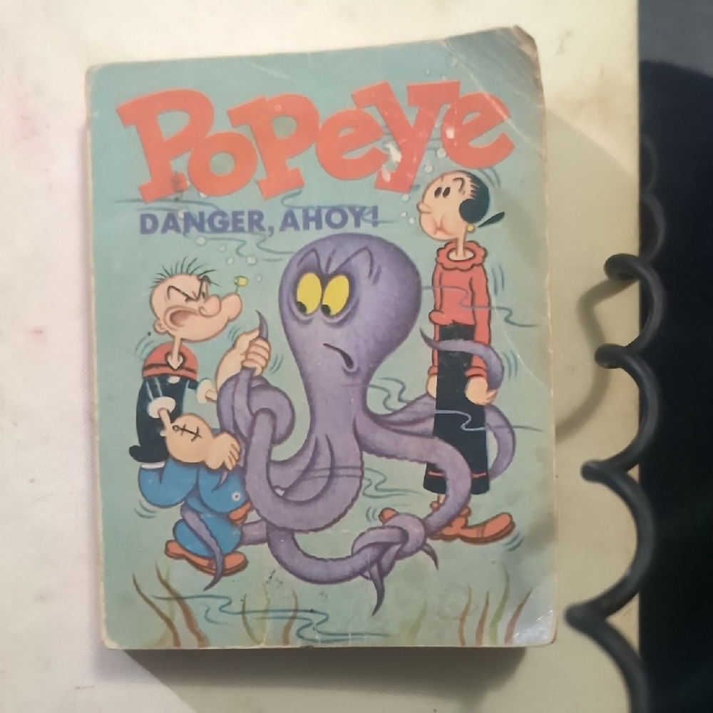 $1 Add To Bundle Popeye: Danger, Ahoy! Illustrated Coffee Table Book